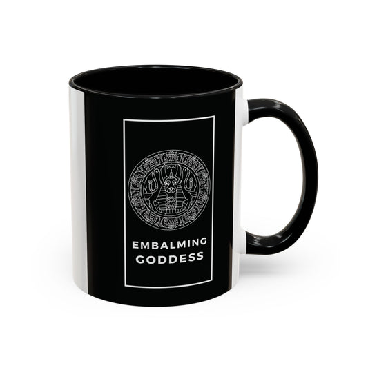 Embalming Goddess Mug | Egyptian Anubis Coffee Cup