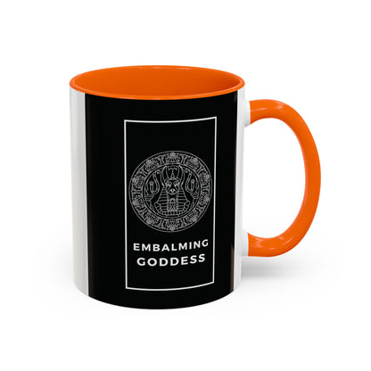 Embalming Goddess Mug | Egyptian Anubis Coffee Cup
