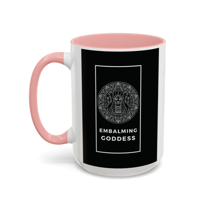 Embalming Goddess Mug | Egyptian Anubis Coffee Cup