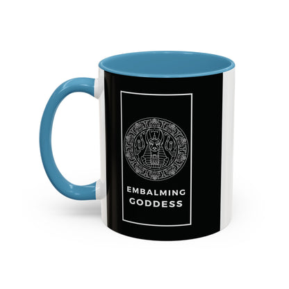 Embalming Goddess Mug | Egyptian Anubis Coffee Cup
