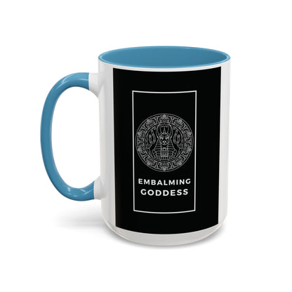 Embalming Goddess Mug | Egyptian Anubis Coffee Cup